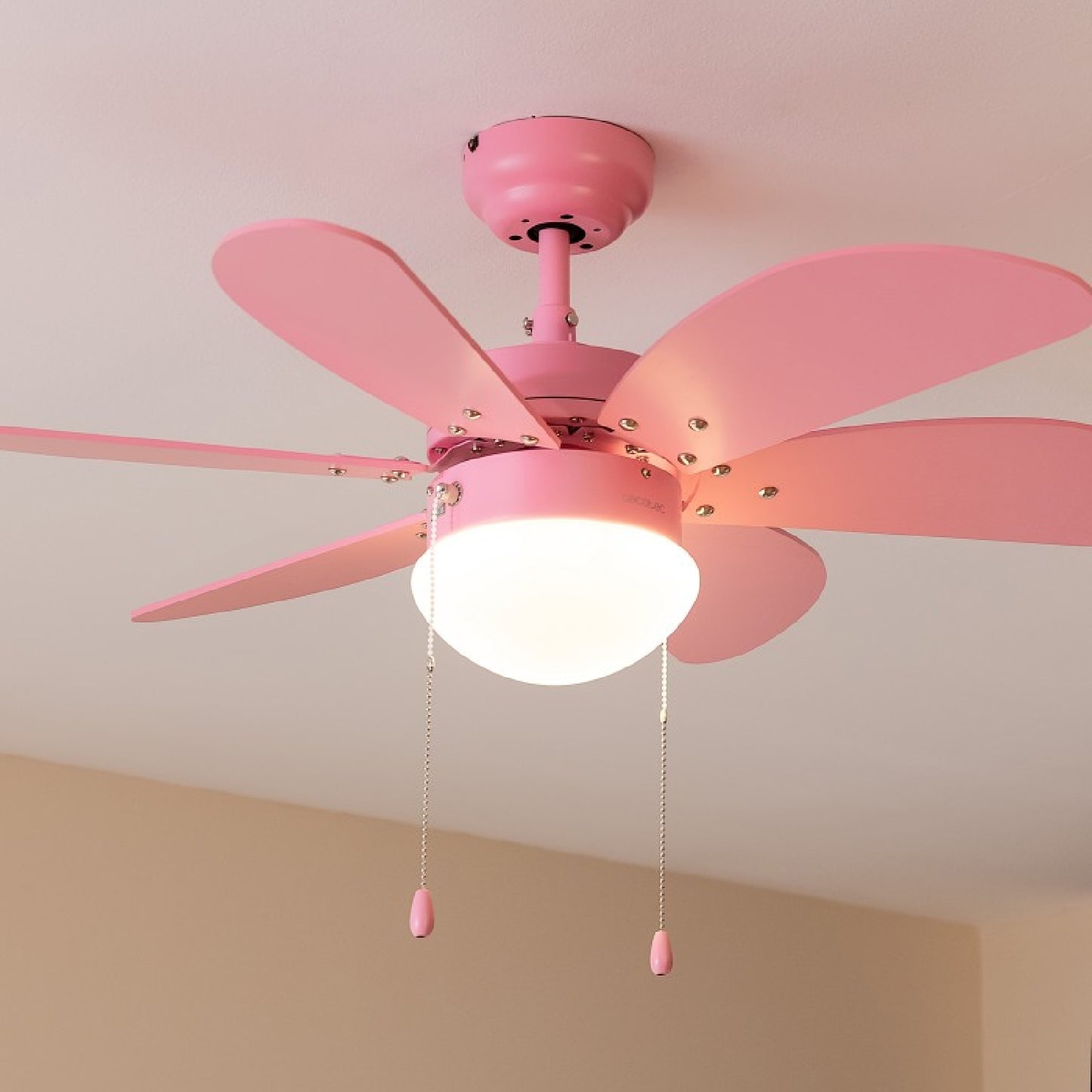 Cecotec Ventilador De Techo Con Luz Energysilence Aero 3600 Vision Full Pink Cecotec_1