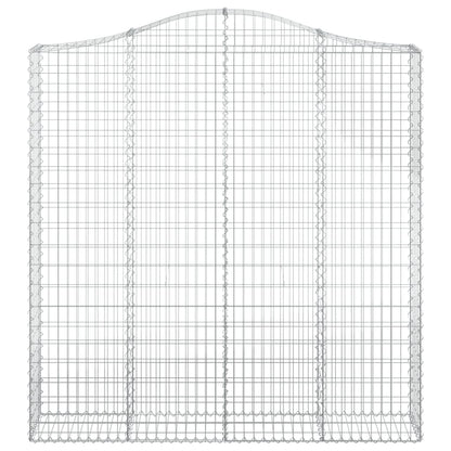 Cestas De Gaviones 4 Uds Forma De Arco Hierro 200x30x200/220 Cm_3