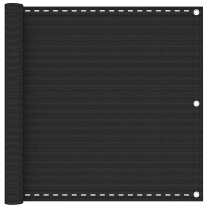 Vidaxl Toldo Para Balcón Hdpe Gris Antracita 90x500 Cm_0