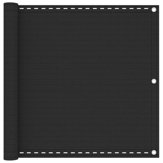 Vidaxl Toldo Para Balcón Hdpe Gris Antracita 90x500 Cm_0