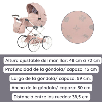 Carro De Muñecas Imperial Classic_pink_3