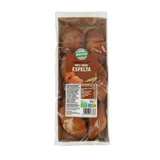 Muffins de trigo espelta 100% Biocop 180 g