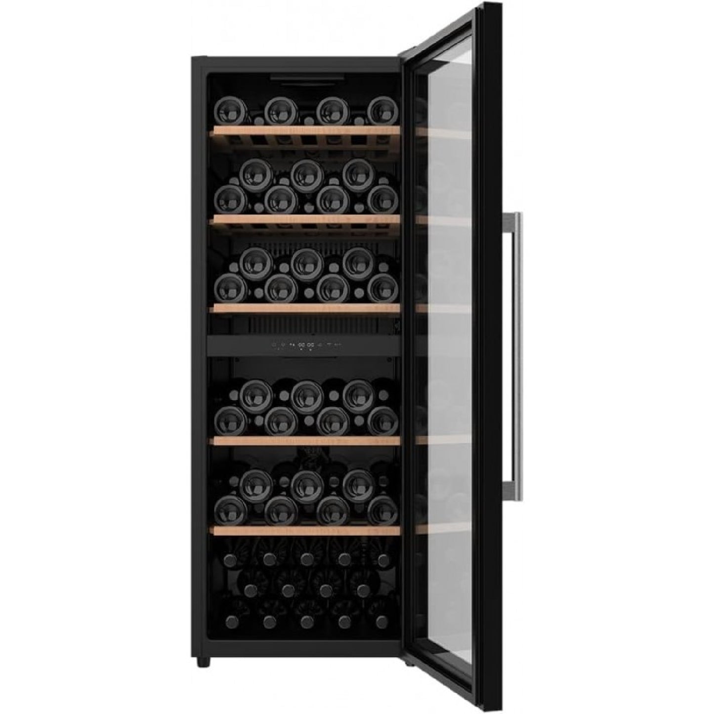 Vinoteca De 77 Botellas Bolero Grandsommelier Duo 77000 Black. 193 L, Sistema Compresor De Enfriamiento, Display, Control Táctil, Temperatura Regula_4