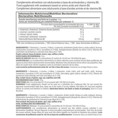 Bcaa + Glutamina Kyowa® - 500g - Sandias De Gominola - Mejora La Resistencia - Masmusculo_4