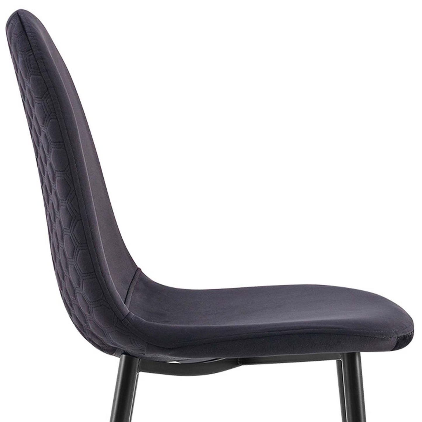 Pack 2 Sillas De Comedor Terciopelo Lonche 91x51x44cm Thinia Home_4