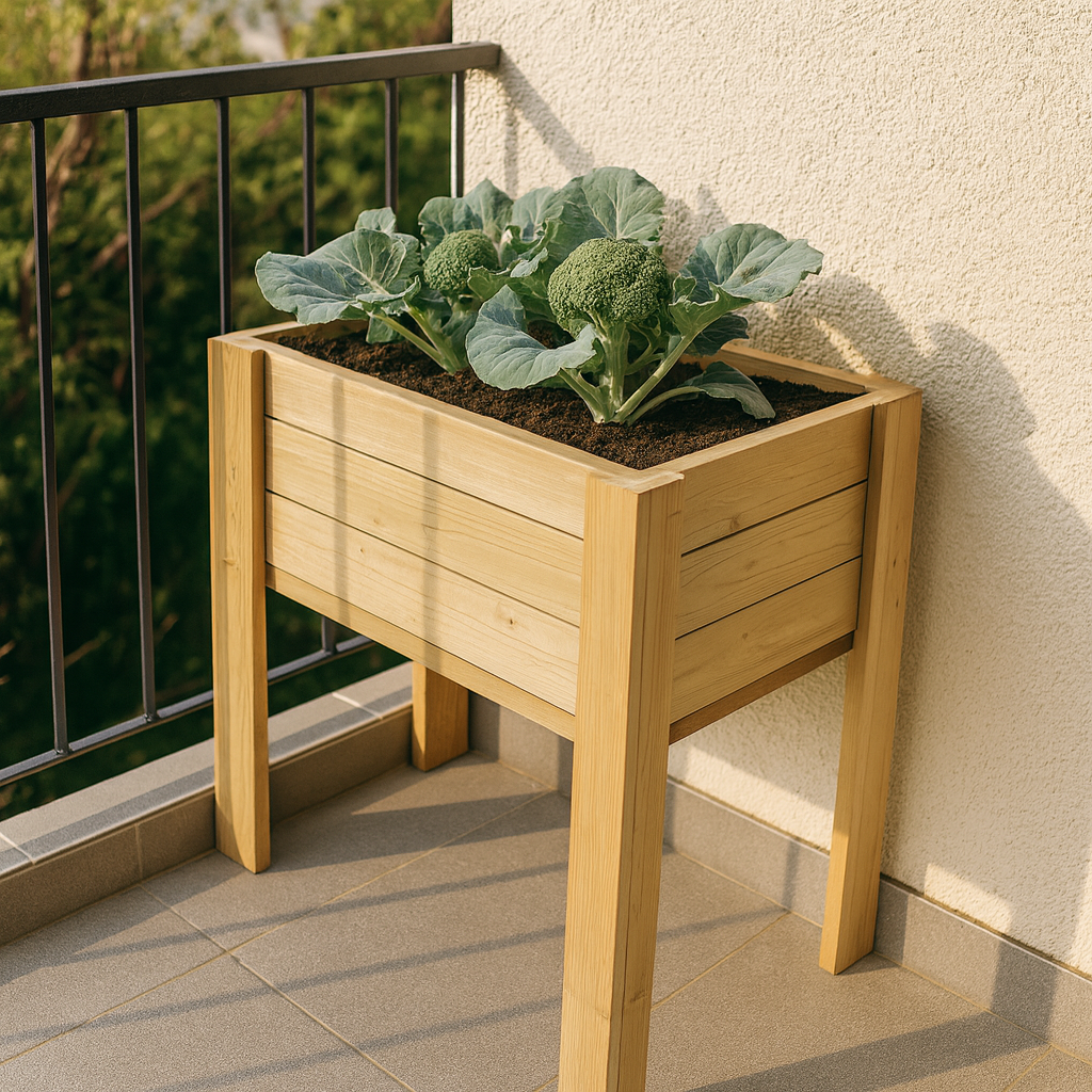 Mesa De Cultivo Bora Profunda 30cm Vidahuerto 80x40x80 Cm._1