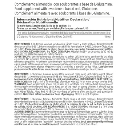 Glutamina Kyowa® - 300g - Sandias De Gominola - Ayuda A Reparar Las Células Desp - Masmusculo_5