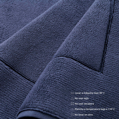 Alfombrilla De Baño 50x80cm 100% Algodón 1450gsm Navy Scalpers Home_3
