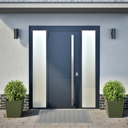 Jardineras 2 Unidades Acero Verde Oliva 40x40x40 Cm_2