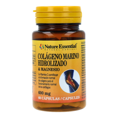 Hydroli+ MG colagénio marinho 600 mg 60 cápsulas