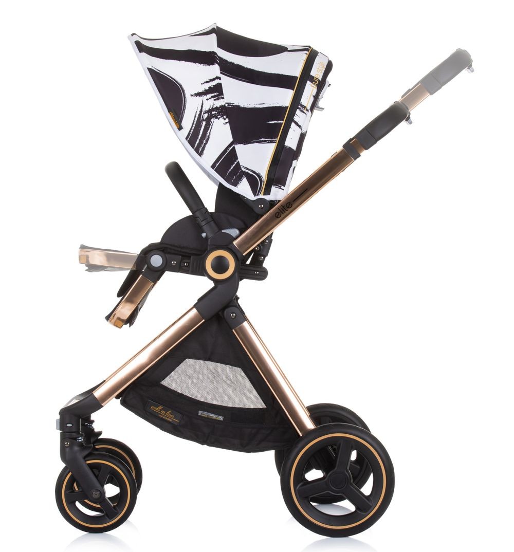 Carrito De Bebé Trío Elite Hasta 22 Kg Black/white_2