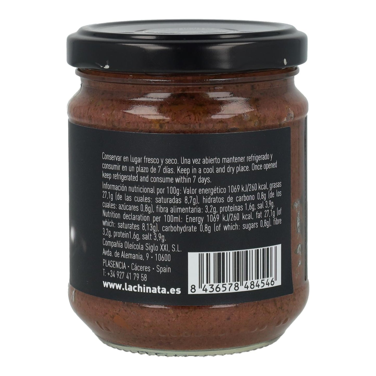 Creme de Azeitona Preta La Chinata 180 g