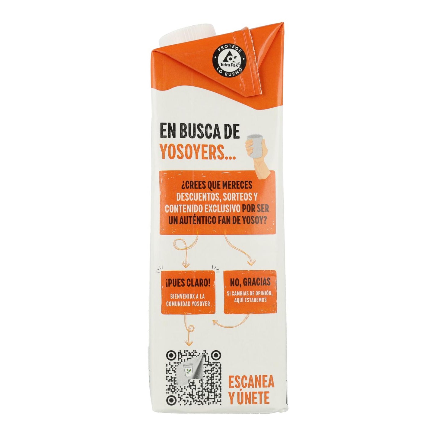Bebida de aveia sem glúten YOSOY 1L