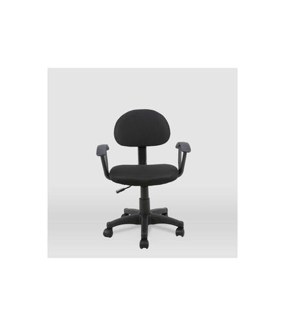 Silla De Oficina Leyre En Negro. Alto: 80.5/92.5 Ancho: 55. Fondo: 58,5_0
