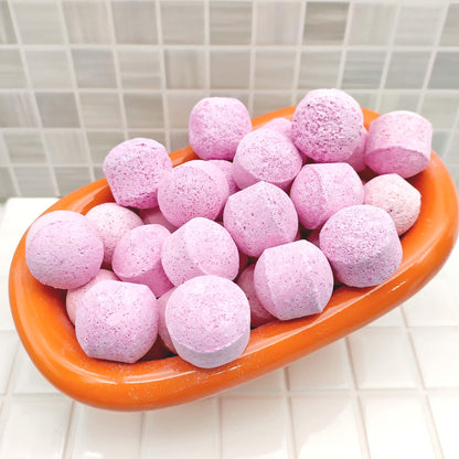 Tarro 7 Mini Bombas Efervescentes Manicura Y Pedicura - Ablandan Durezas, Uñas Y Cutículas - Aroma Fruta De La Pasión_5