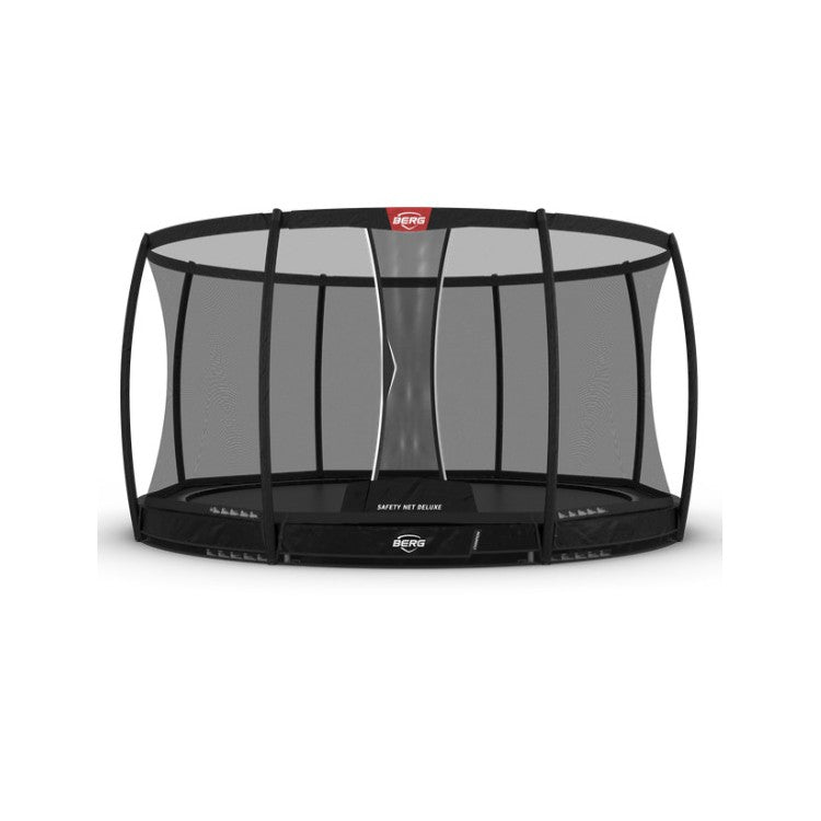 Cama Elastica Berg Inground Champion 430 + Red Deluxe Negro Safety Net Deluxe._0