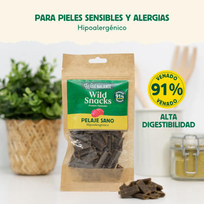 Wild Snacks Healthy Coat Hipoalergénico Wild Balance