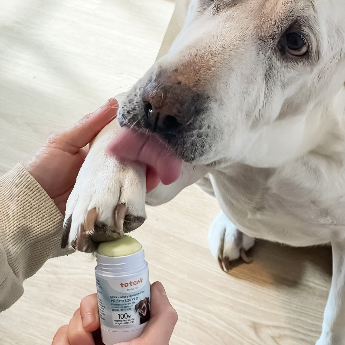 Totem Naturals Hidratante em stick para nariz e almofadas para animais de estimação 30g