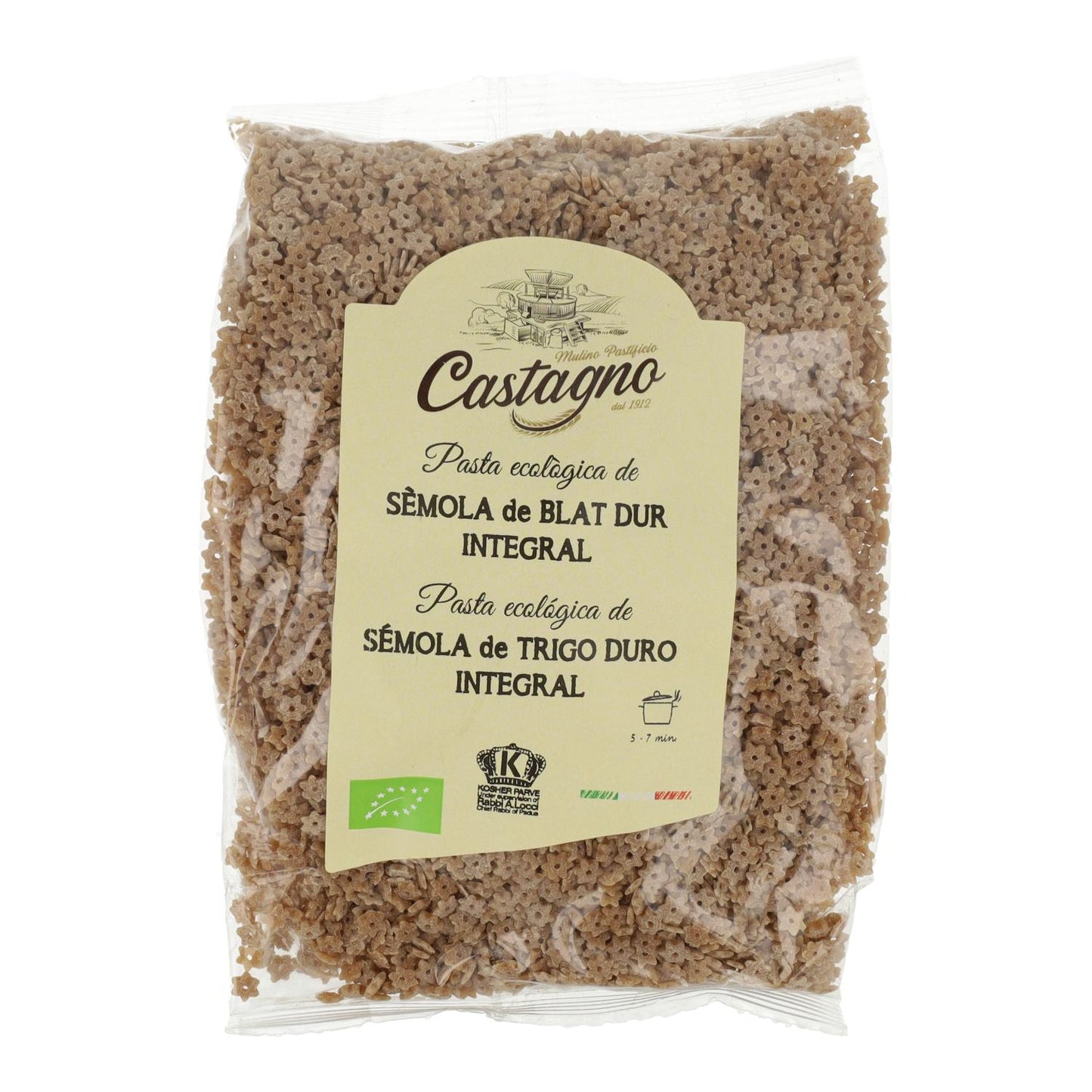Estrelas de Trigo Integral ECO Castagno 500 g
