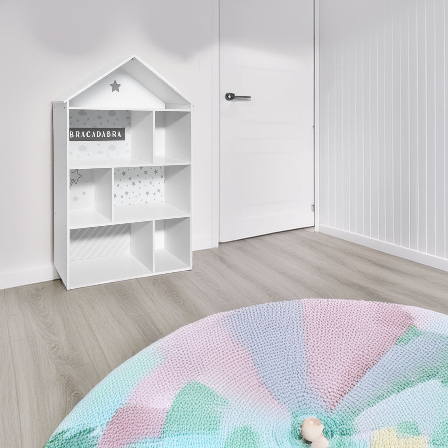 Well Home - Mueble Infantil De Almacenamiento De 2 Compartimento_3