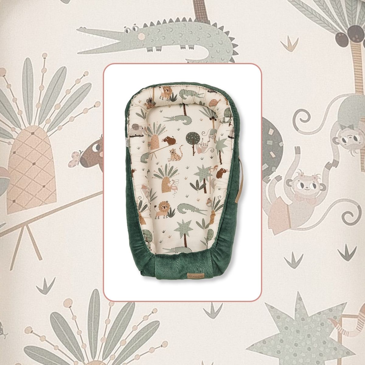 Cuna Nido Colecho Bebé Retro Flower_3