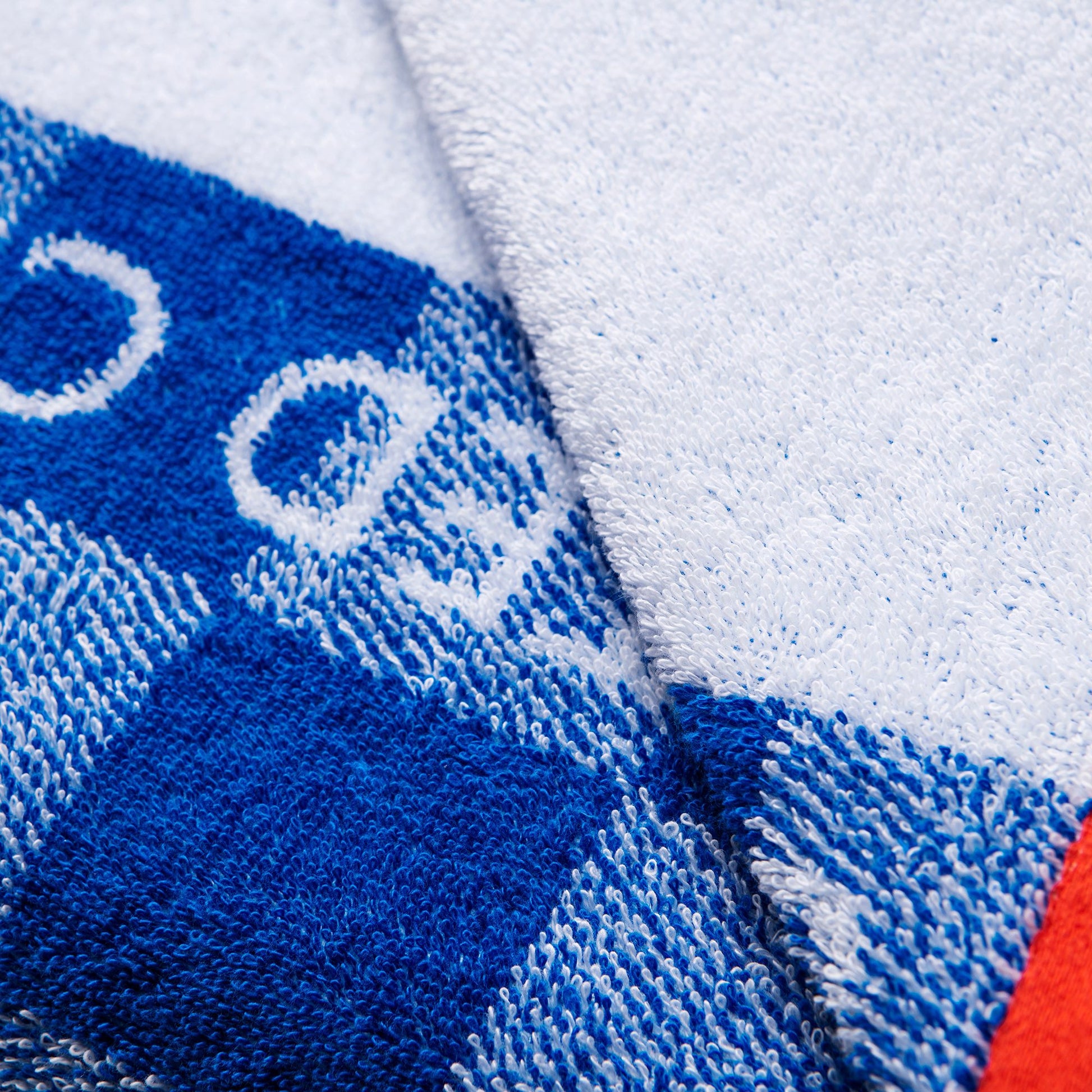 Toalla De Playa De Niño 70x140cm 450gsm 100% Algodón Azul Cuadros Kids