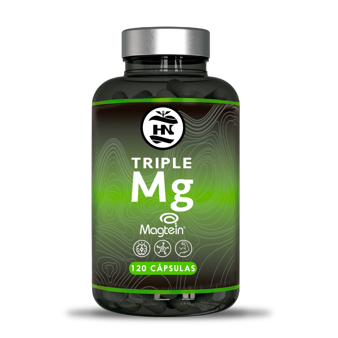 Triple Magnesio Complex Premium Con Magtein® 210 Mg De Magnesio (120 Caps)_0