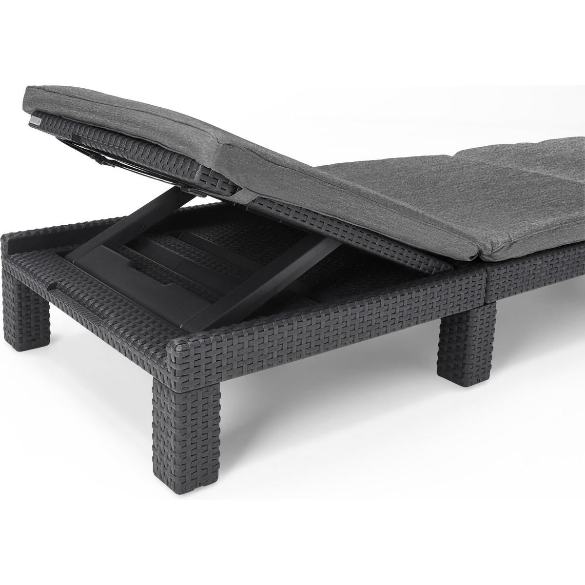 ESPREGUIÇADEIRA DAYTONA DELUXE 195 x 65 x 25 cm - Várias cores