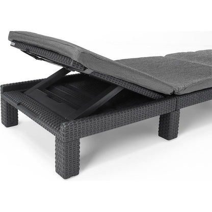 ESPREGUIÇADEIRA DAYTONA DELUXE 195 x 65 x 25 cm - Várias cores