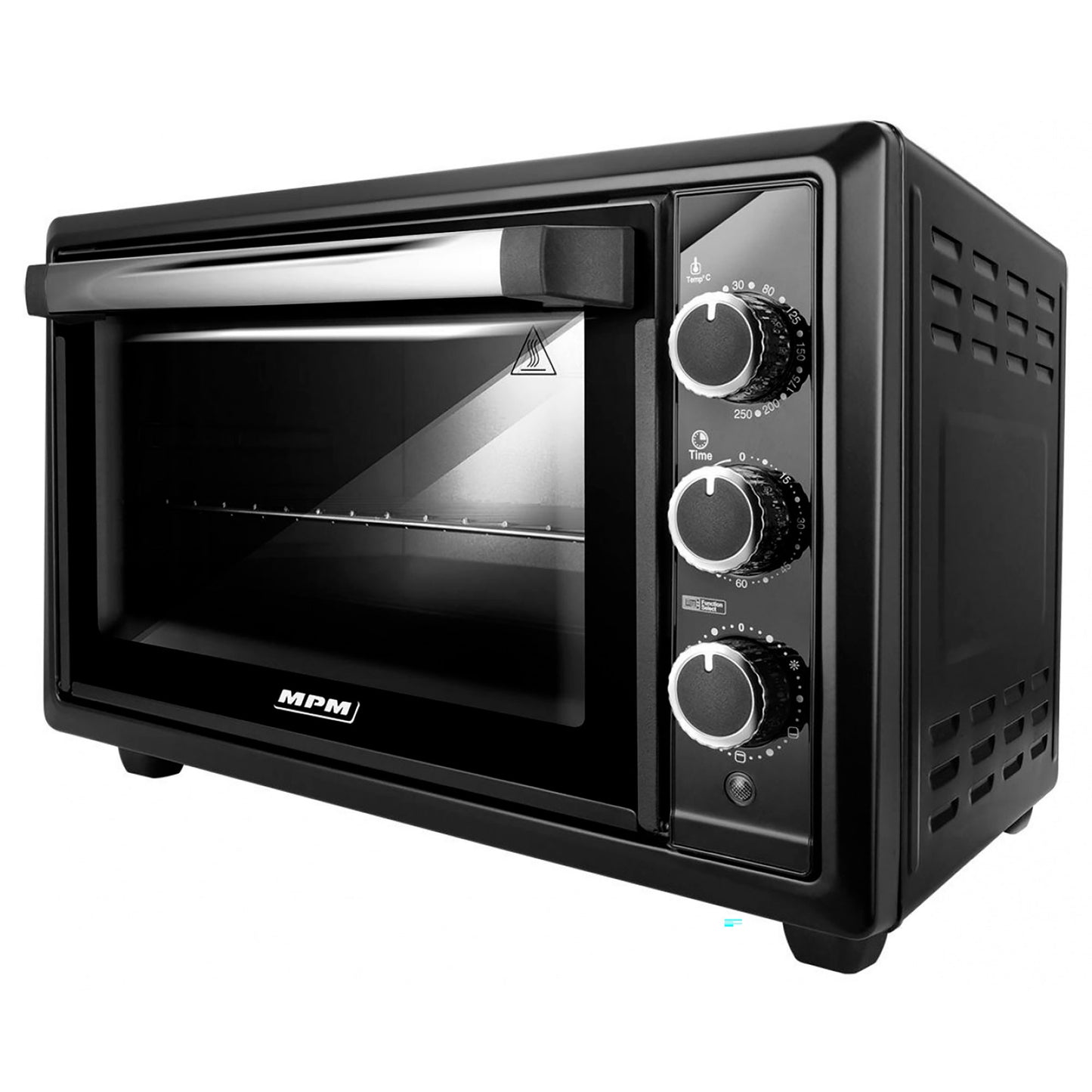 Horno Eléctrico Convección 28 Litros, Sobremesa, Temporizador, Ajuste Temperatura 6 Modos Calor Mpm Mpe-28/t 1500w_4