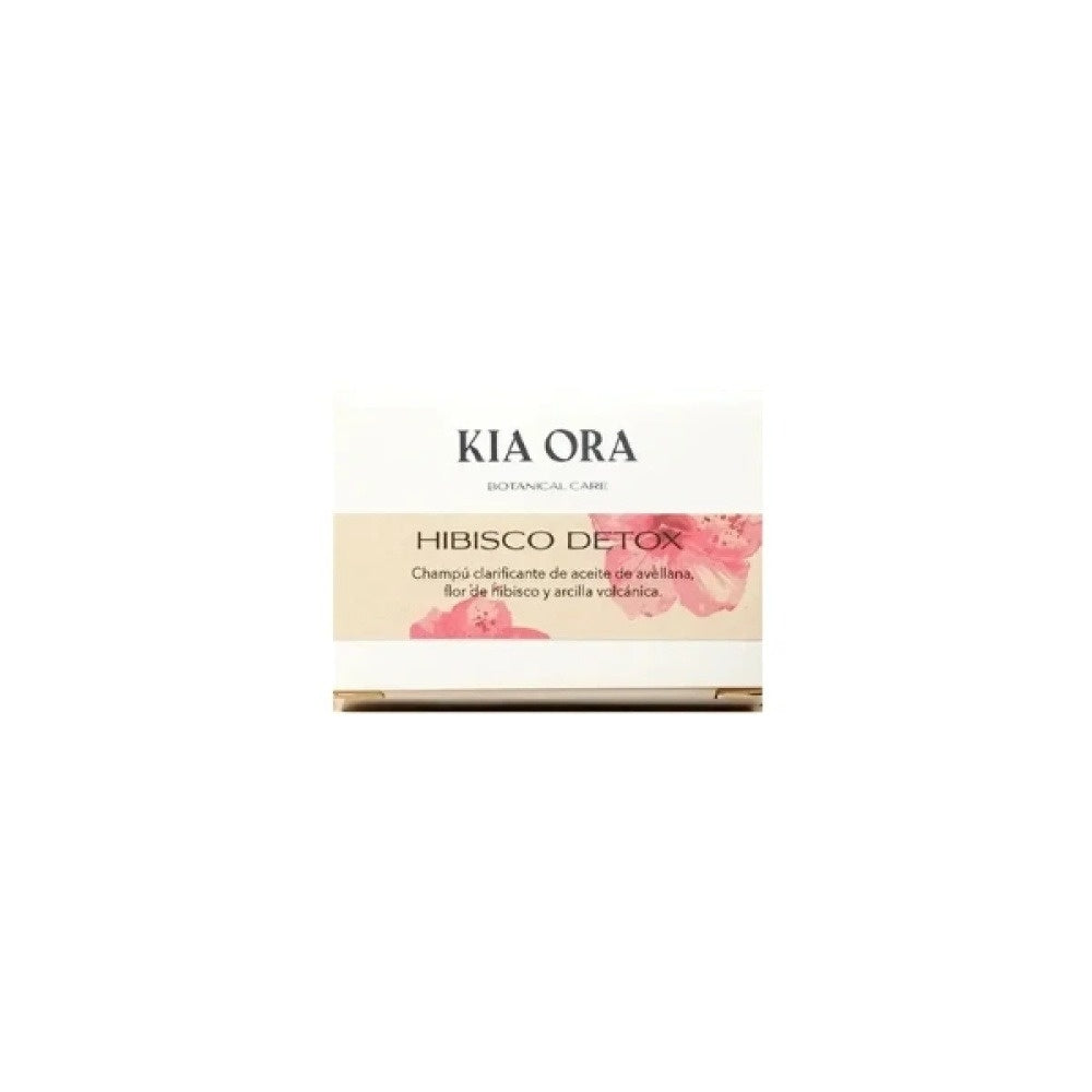 Kia Ora Champú Sólido Hibisco Detox Champú Clarificante 85g_0
