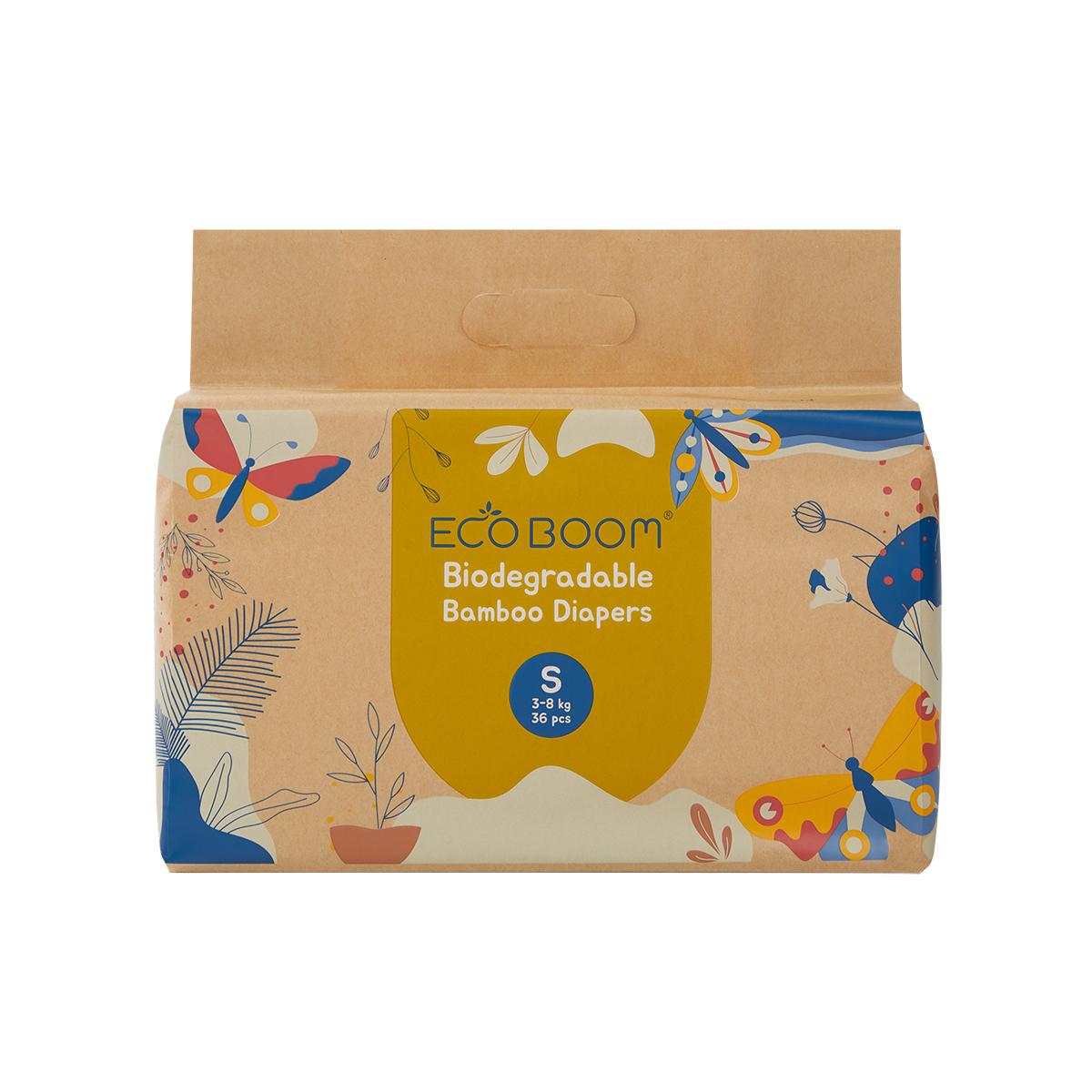 Fralda Ecoboom T2 Bamboo 36 unidades