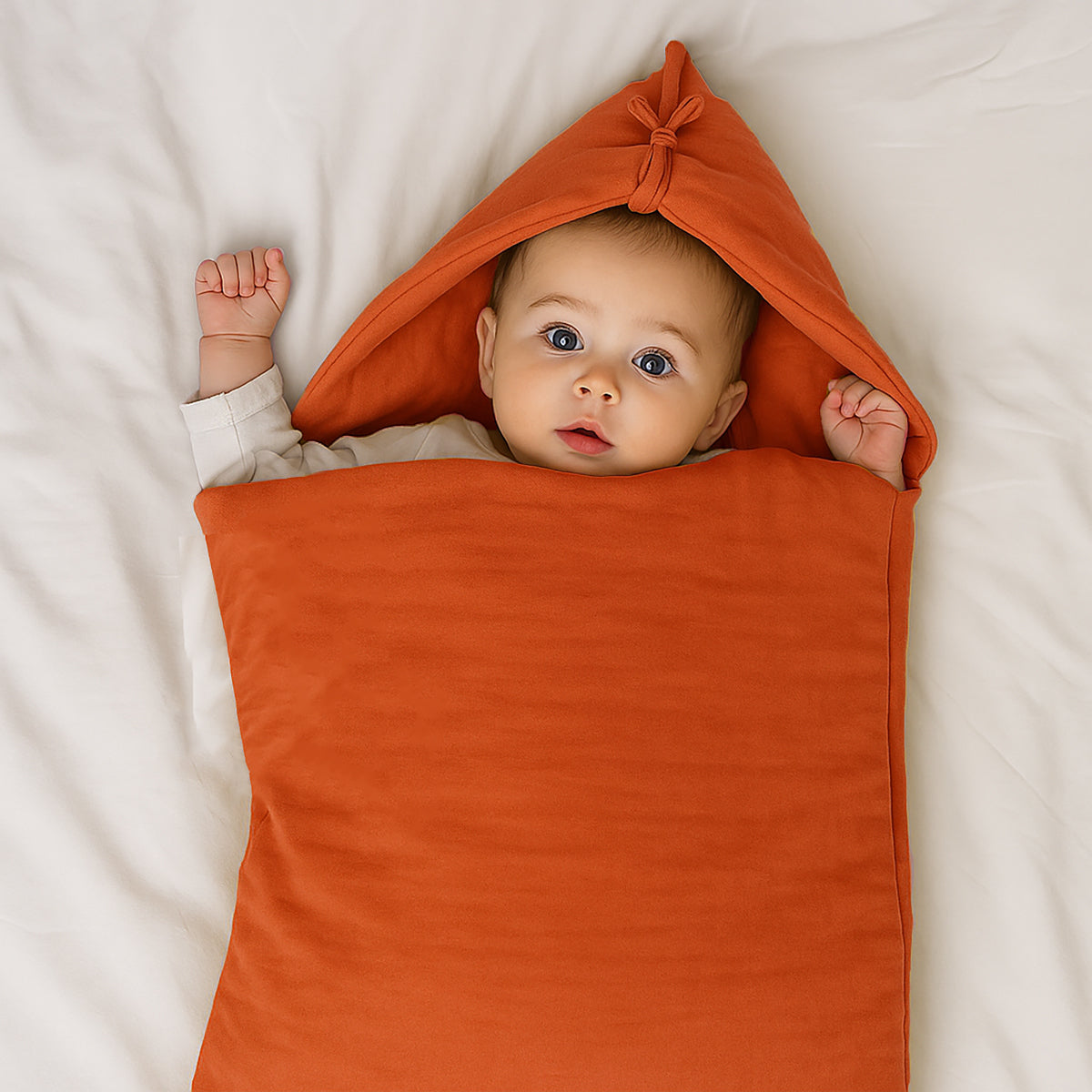 Nido De Bebé  En Algodón Bio Fresa_3