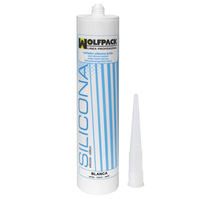 Silicona Acida Blanca 280 Cm³_0