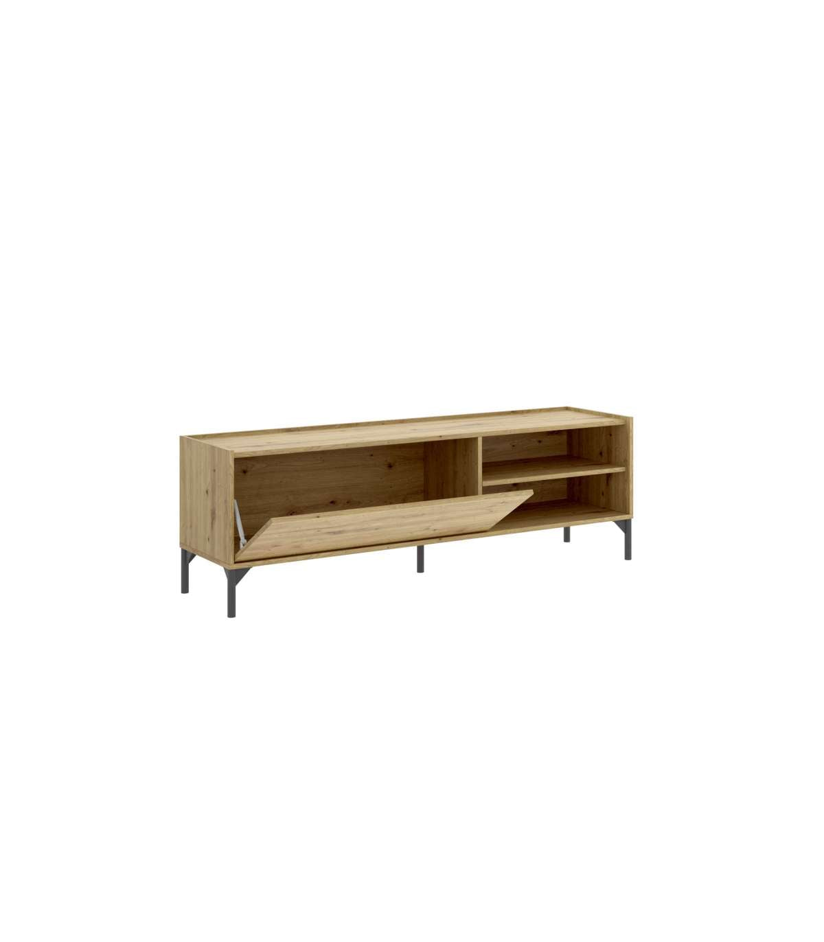 Mueble De Televisión Cazalilla En Acabado Nordic 47 Cm(alto)155 Cm(ancho)43 Cm(largo)_4