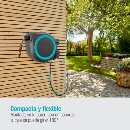 Suporte de mangueira de parede Gardena RollUp M/L 25 m