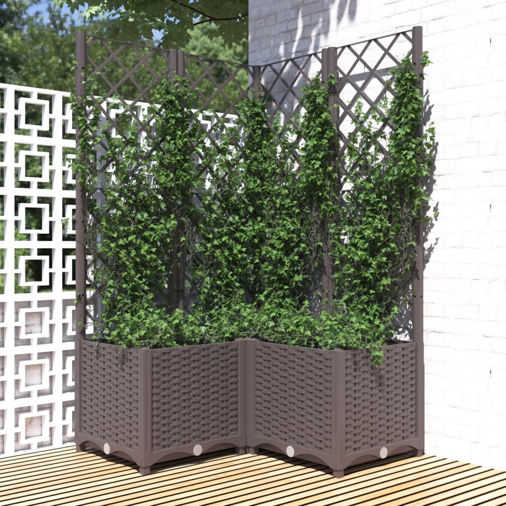 Jardín Marrón 80 X 80 X 136 Cm_1