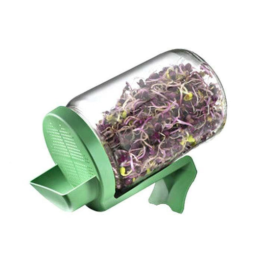 Pote para germinação GermLine com suporte verde