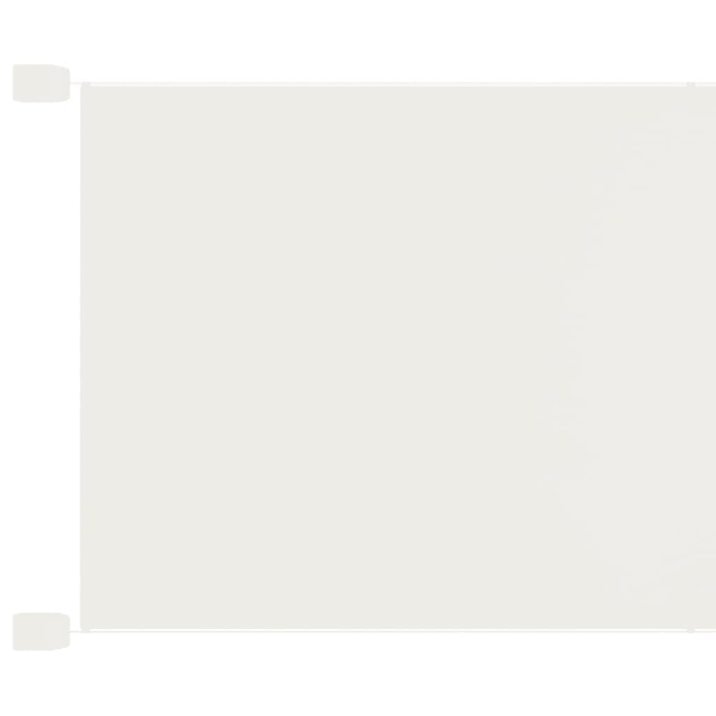 Vidaxl Toldo Vertical Blanco 100x360 Cm Tela Oxford_0