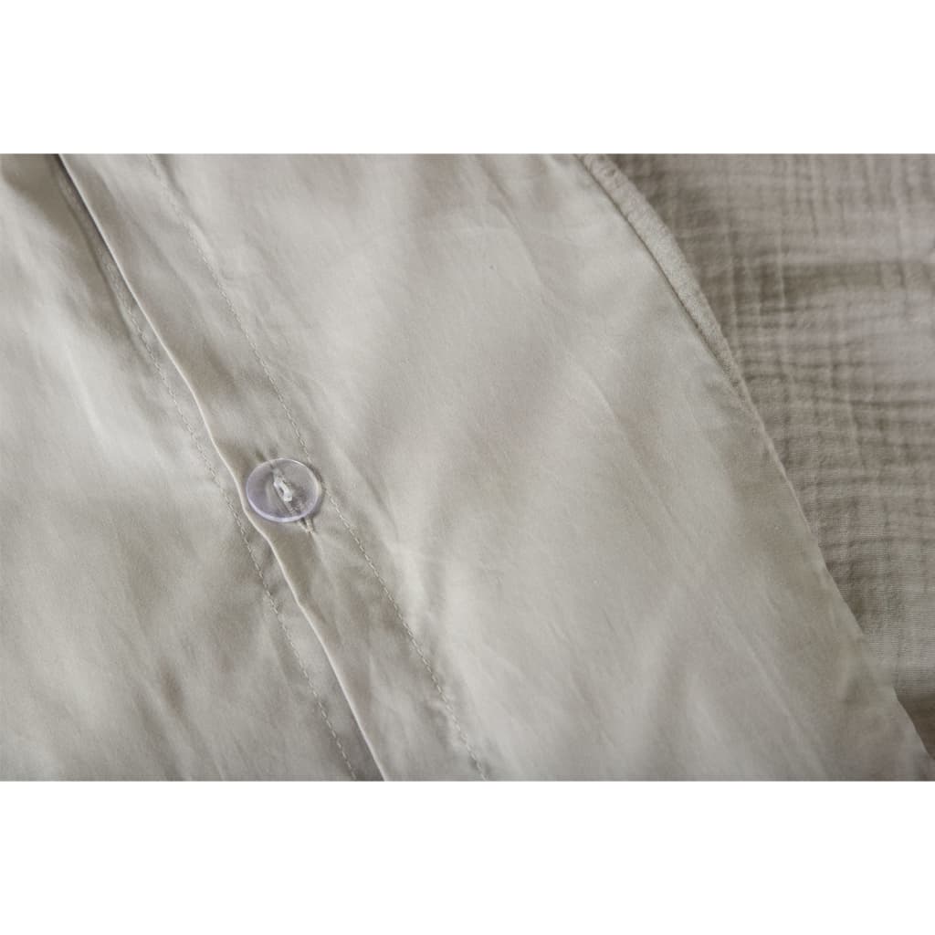 Venture Home Juego De Ropa De Cama Mila Algodón Gris Claro 200x150 Cm / Vetonek_4