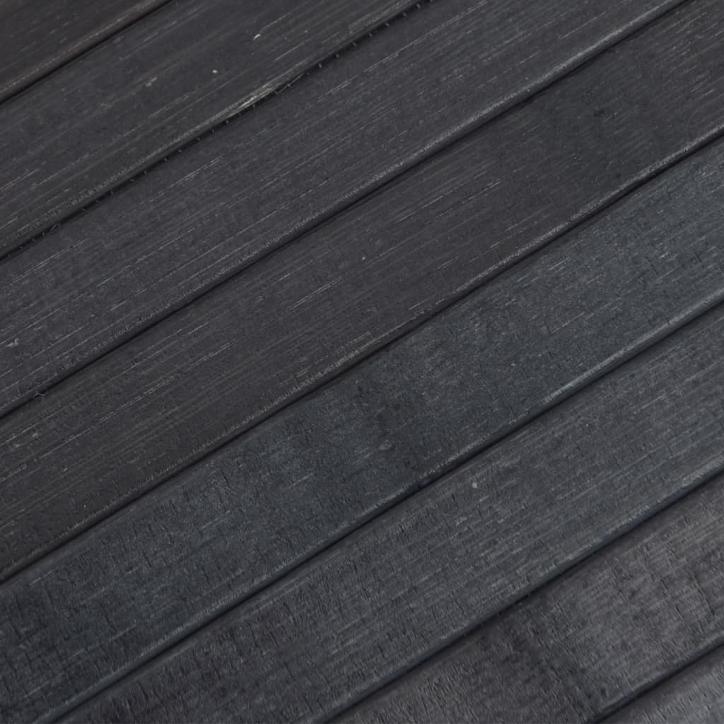 Alfombra Rectangular Bambú Gris 60x500 Cm / Vetonek_5