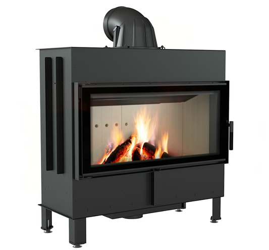 Bricosol Chimenea De Leña De Acero Kratki Lucy 16 Kw Ø 200_0