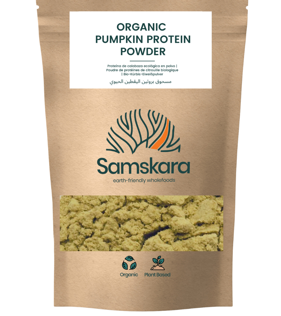Proteína De Calabaza Tostada Bio - 500g | Proteína Vegetal Ecológica Vegana Para Batidos Y Repostería_0