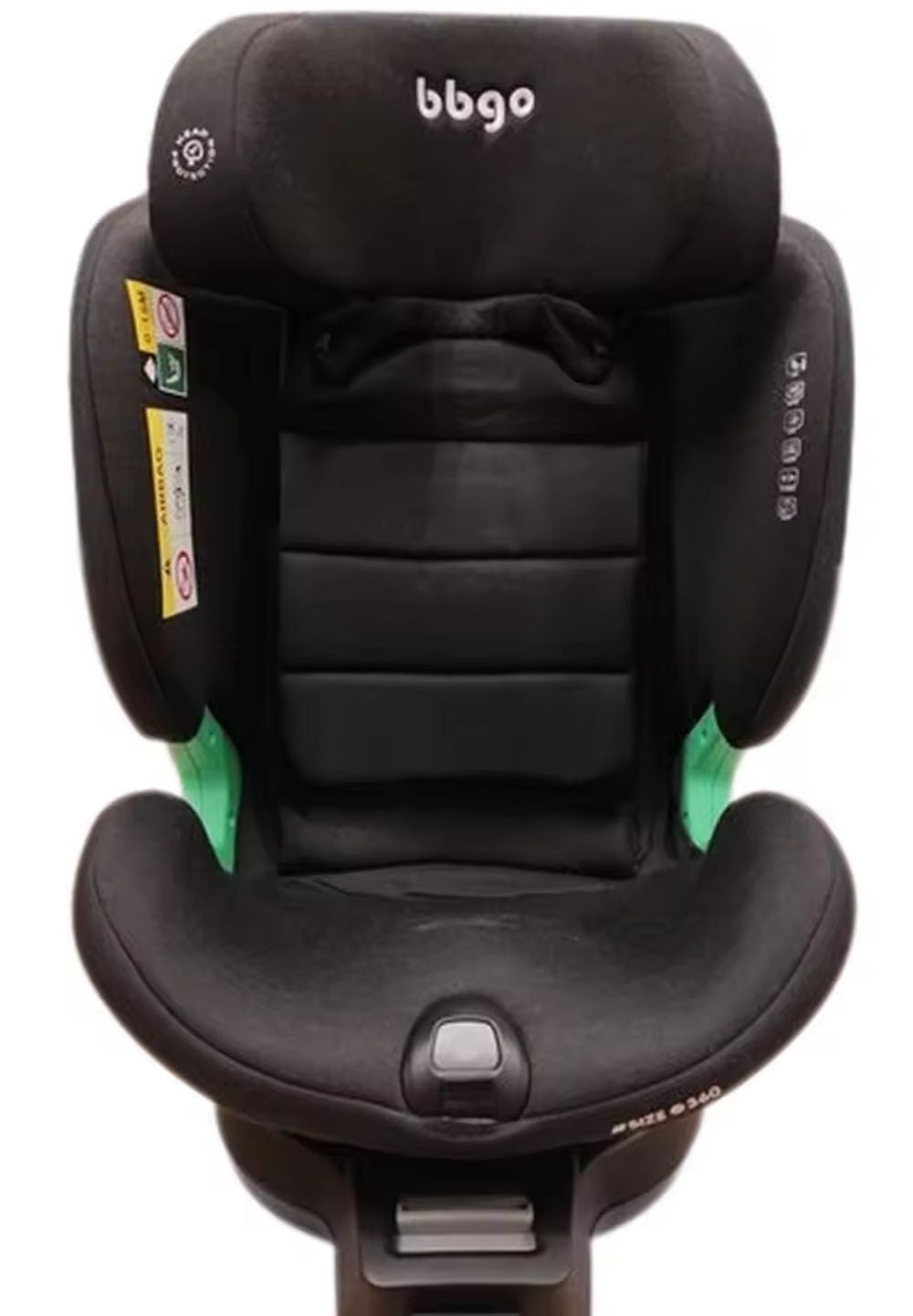 Silla De Coche Bbgo St5 Grupos 0-1-2-3 Para Niños De 40-150 Cm Isize Iso-fix 360 Black_4