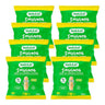 Embalagem de 8 xSmilitos, minhocas de maçã e banana, 25g de snack Smileat 