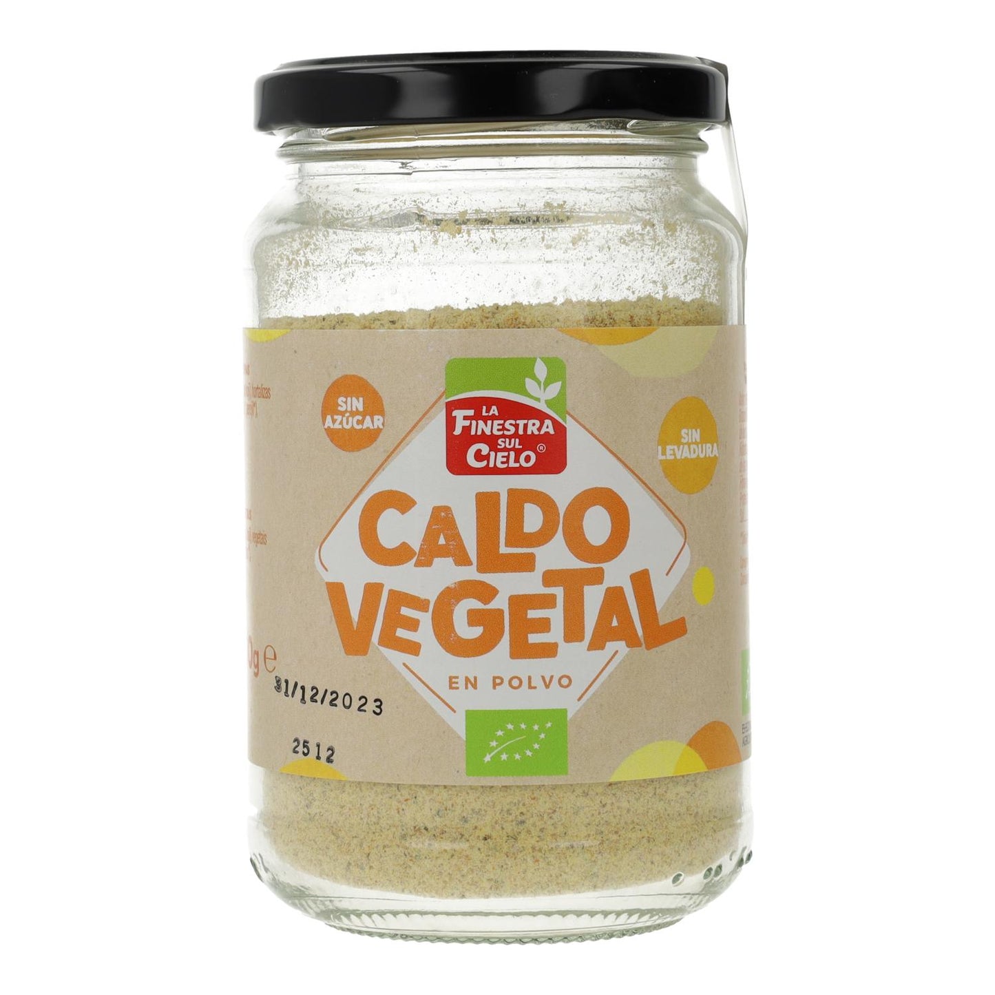 Caldo de Legumes em Pó Instantâneo sem Fermento BIO La Finestra Sul Cielo 200 gr