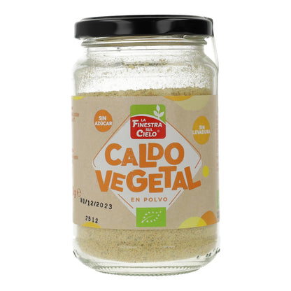 Caldo de Legumes em Pó Instantâneo sem Fermento BIO La Finestra Sul Cielo 200 gr