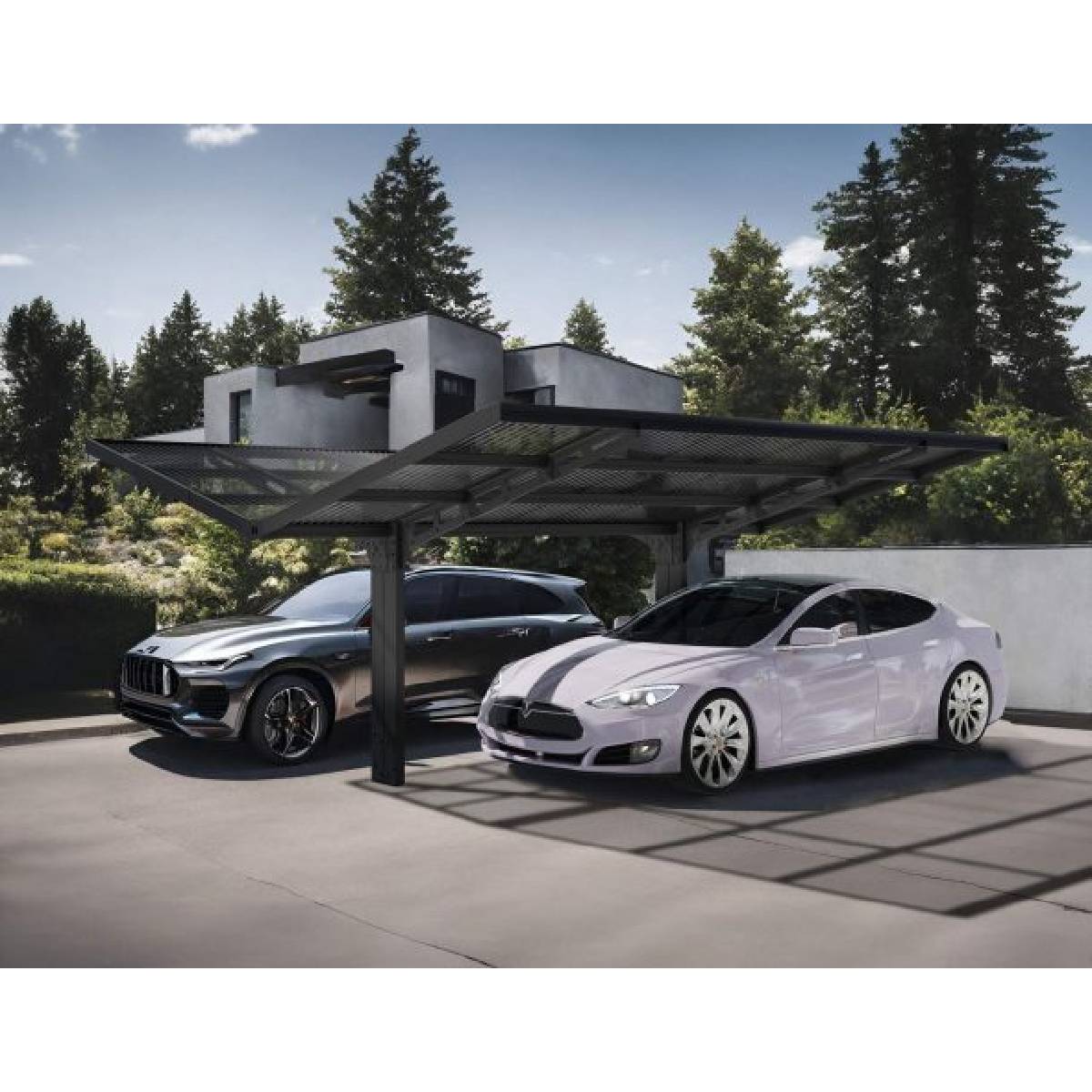 Carport Sydney Apex Wings Carport com cobertura dupla