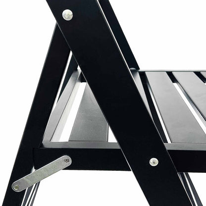 Pack 2 Sillas Plegables De Madera De Bambú 42.5x47.5x79cm O91_4