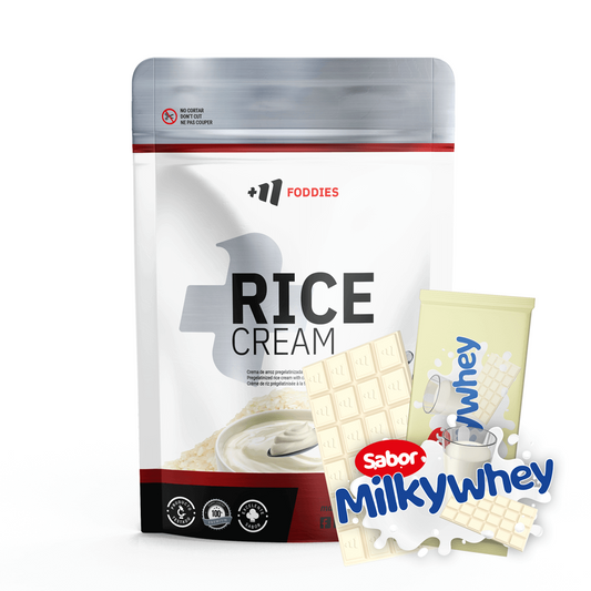 Rice Cream (crema De Arroz Pregelatinizada) - 2kg - Chocolate Blanco Con Leche Milkywhey - Fuente De Carb - Masmusculo_0